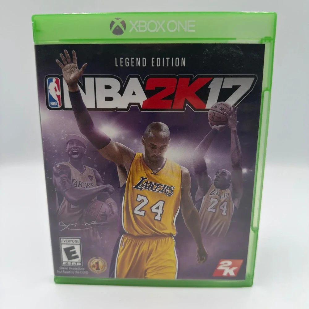 NBA 2K17 Legend Edition Kobe Bryant Xbox One Microsoft 2016 Sports Game Disc
